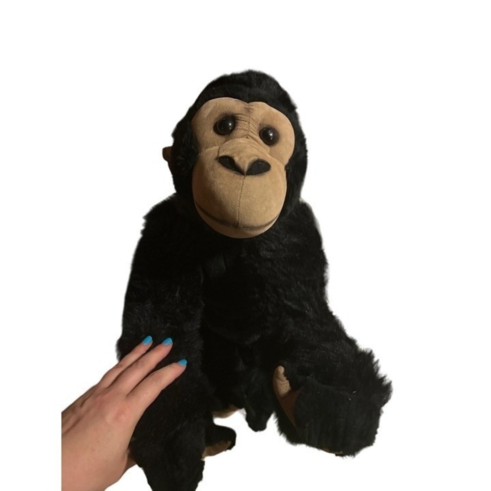 Animal Alley Toys R‎ Us Vintage 2000 Black Gorilla Plush Stuffed Animal E&J